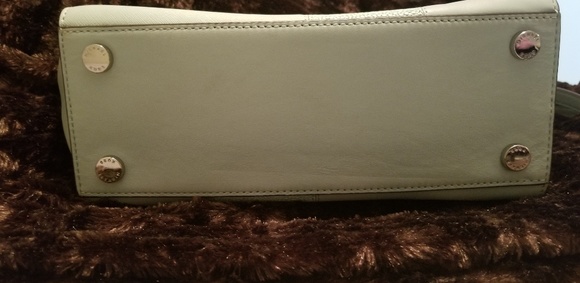 Michael Kors Sky Blue Medium Leather Handbag - Picture 6 of 8